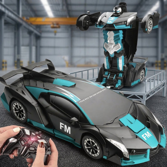 RC Transforming Robot Police Car.