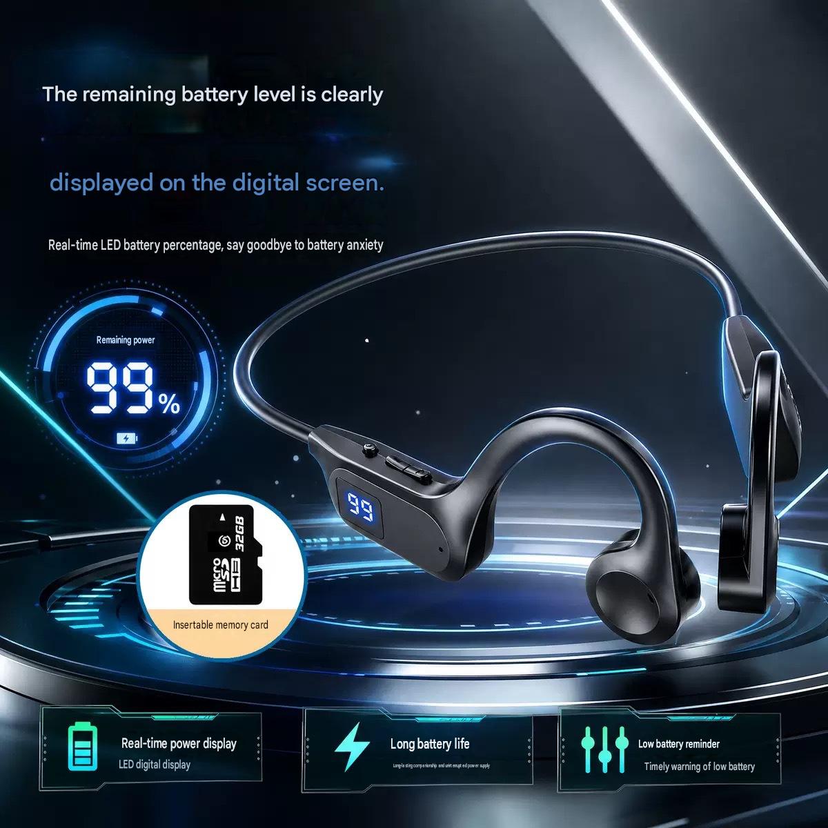 X7 Bone Conduction Bluetooth Headphones.