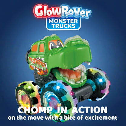Amazon's Best-Selling Press-To-Light Toy Car Monster Big Bike Inertia Scooter Wheel Light Children's Gift
