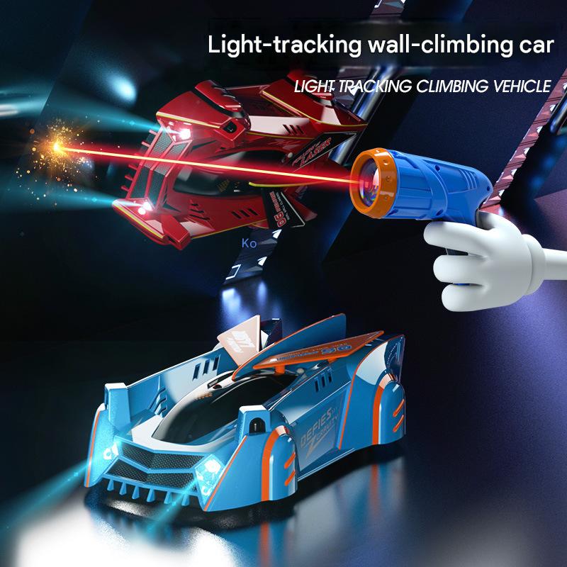 Infrared RC Wall-Climbing Stunt Car.