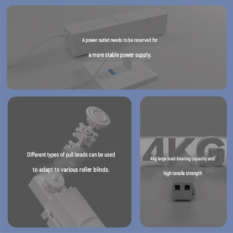 Smart Curtain Motor – Matter WiFi.