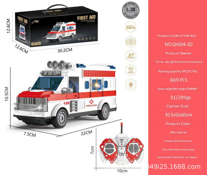 RC Double-Decker Bus Toy.