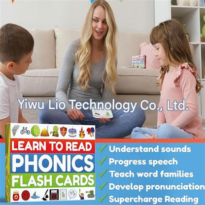 Colour-Coded Phonics Flash Cards.