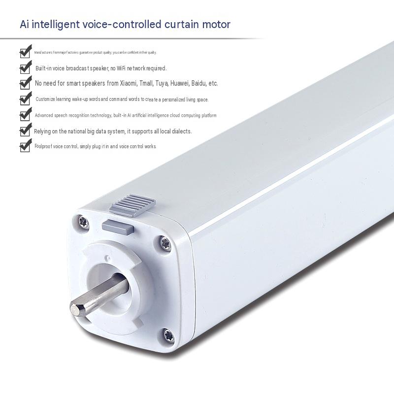 Smart Electric Curtain Track – Voice Control.