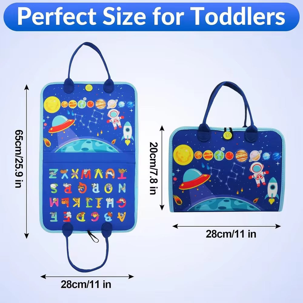 Amazon Felt Learning Board Hands-on Dressing Early Education Board Felt Busy Board Children's Educational Toys Learning Board