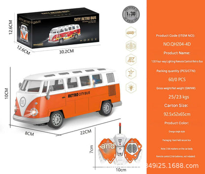 RC Double-Decker Bus Toy.