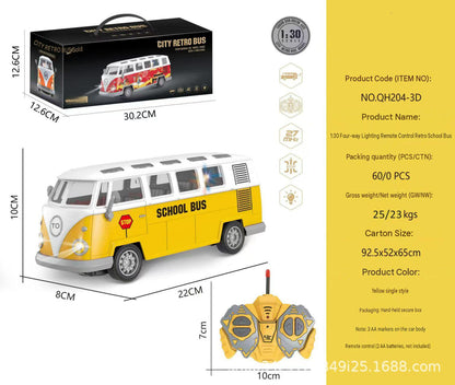RC Double-Decker Bus Toy.