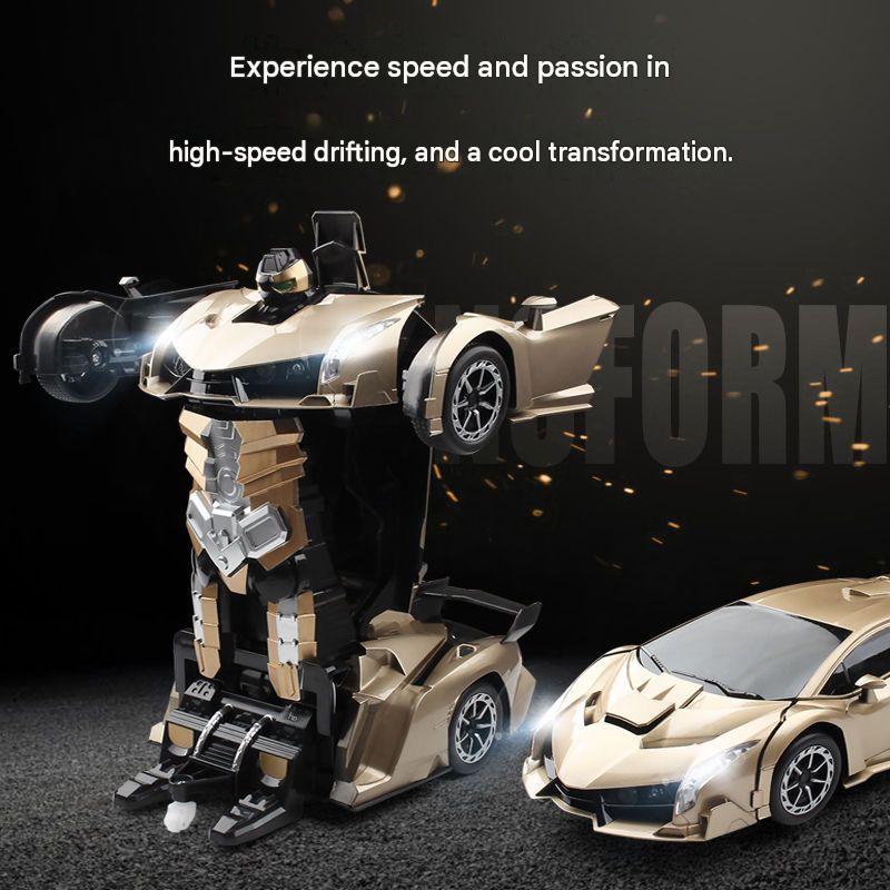 RC Transforming Robot Police Car.