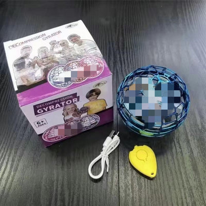 Douyin Cross-Border Popular Wuhui Magic Flying Ball Swing Ball Intelligent Induction Flying Luminous Suspension Ball Toy