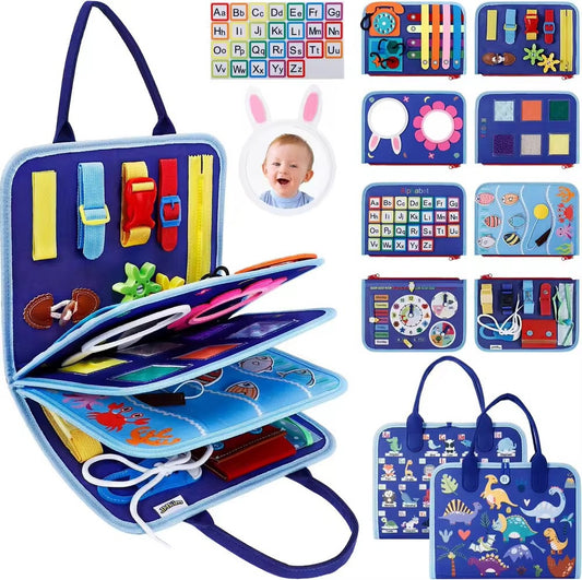 Amazon Felt Learning Board Hands-on Dressing Early Education Board Felt Busy Board Children's Educational Toys Learning Board