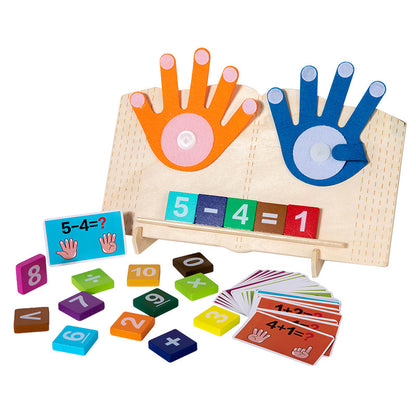 Children's Early Education Digital Teaching Aids Kindergarten Learning Addition And Subtraction Number Finger Mathematics Cognitive Arithmetic Educational Toys