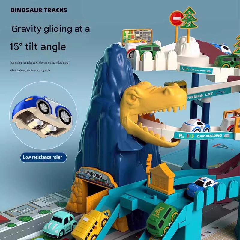 Electric Dinosaur Railcar Toy – Kids.