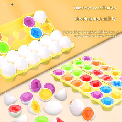 Matching Eggs Shape Recognition Toy.