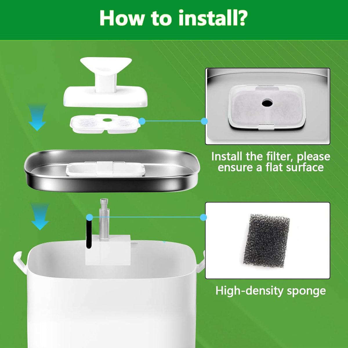 Petlibrodockstream-Plwf005Plwf105Plwf115 Pet Water Dispenser Filter Element Coconut Shell Activated Carbon