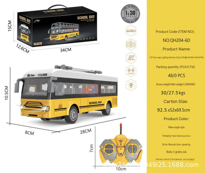 RC Double-Decker Bus Toy.