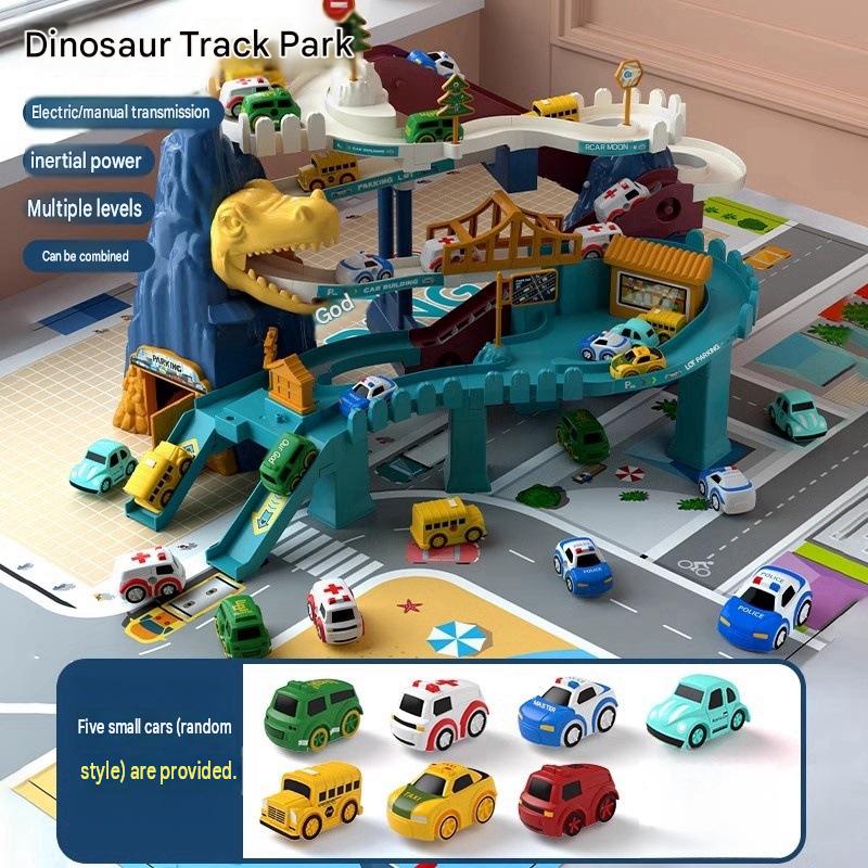 Electric Dinosaur Railcar Toy – Kids.