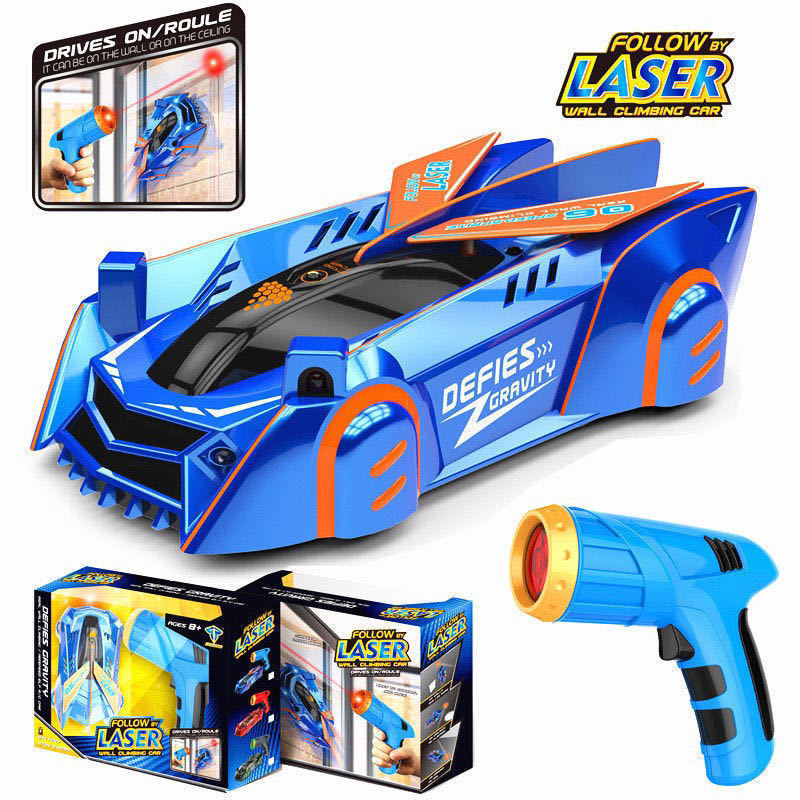 Cross-border Dedicated To Infrared Induction Light-chasing Wall-climbing Car Remote Control Stunt Twist Car Children's Toys Remote Control Car Wholesale