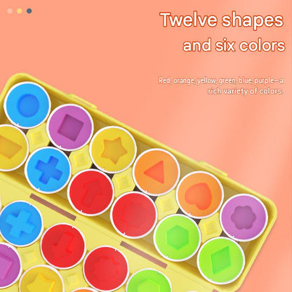 Matching Eggs Shape Recognition Toy.