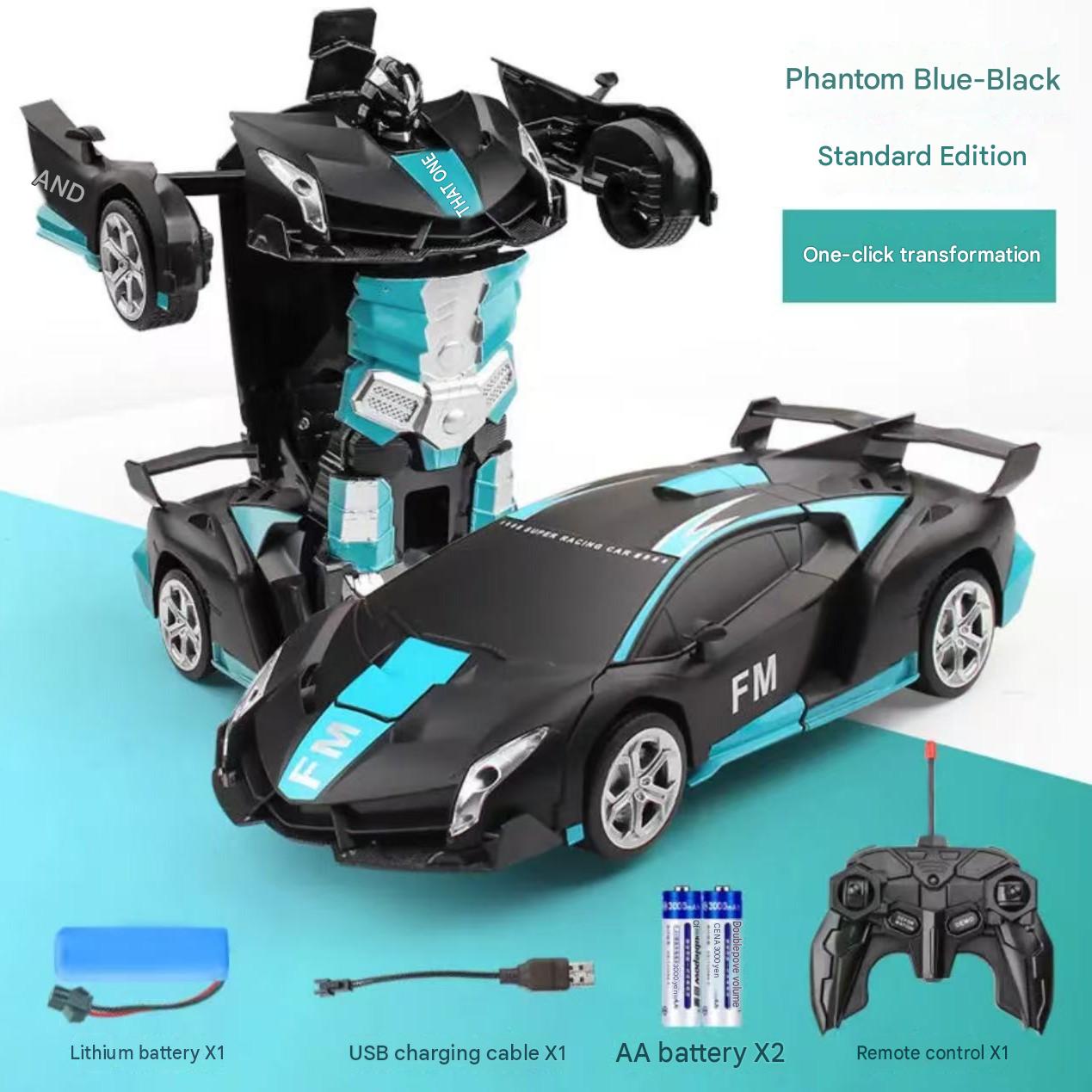 RC Transforming Robot Police Car.