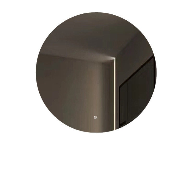 Customized Wall-Mounted Bathroom Mirror Bathroom Smart Bathroom With Lighted Round Mirror Wall-Mounted Anti-Fog Led Light-Emitting Mirror